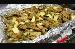 Grilled Lemon Chicken With Baked Potato Chips