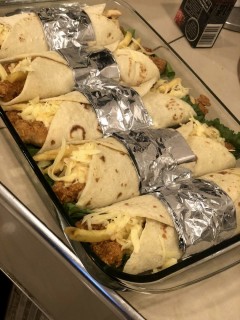 Kfc Style Chicken Wraps