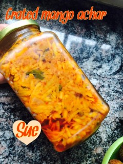 Grated Mango Pickle/achar