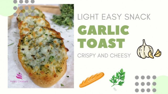 Cheesy Garlic Toast 🧀🥖