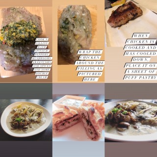 Chicken Wellington With Mushroom Sauce