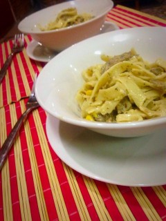 Steak Tagliatelle