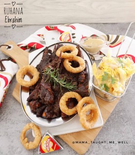 Sticky Bbq Lamb Riblets