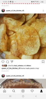 Home Made Potato Crisp