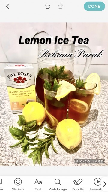 Lemon 🍋 Iced Tea