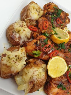 Chicken & Garlic Smash Potatoes