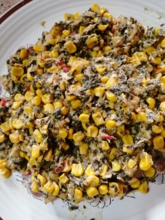 Cheesy Chicken Spinash & Corn Filling
