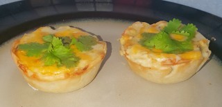 Mini Chicken And Mushroom Quiche
