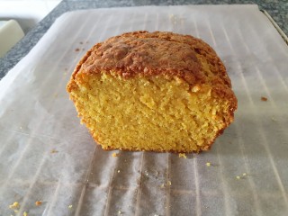 Eggless & Butterless Mango Loaf