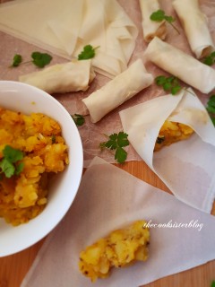 Potato Filling For Spring Rolls 