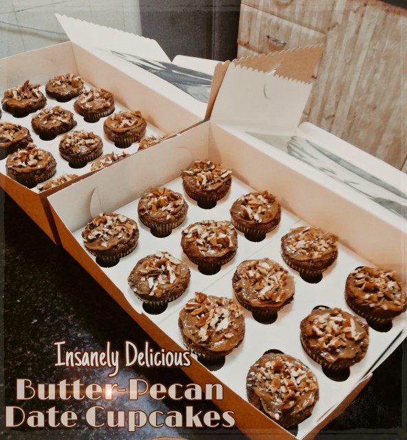 Butter-pecan Date Cupcakes