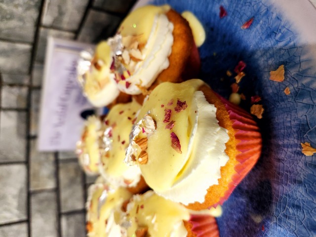 Creamy Burfee Cupcakes