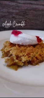 Simple Apple Crumble 🍏