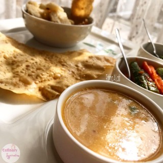 Urad Dhal & Mielie Meal Roti