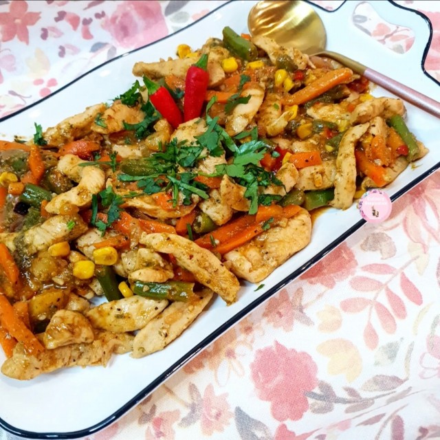 French Chicken Stir Fry