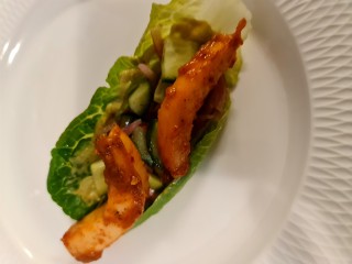 Calamari Lettuce Boats