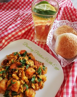 Bombay Potatoe Scramble Eggs