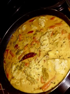 Moçambicano Fish Curry