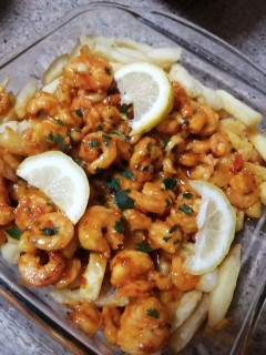 Saucy Grilled Prawn