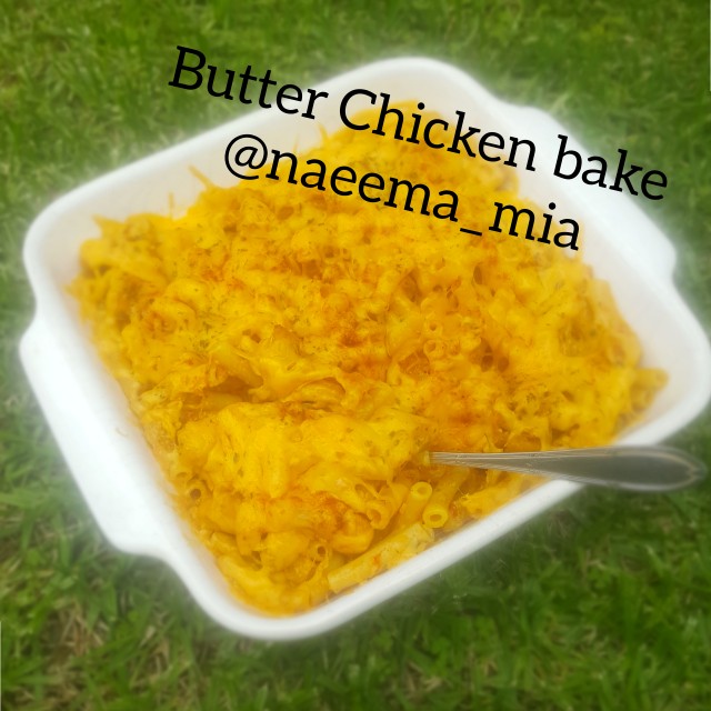 Butter Chicken Pasta Bake