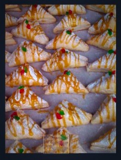 Apricot Jam Turnovers / Nutella Turnovers