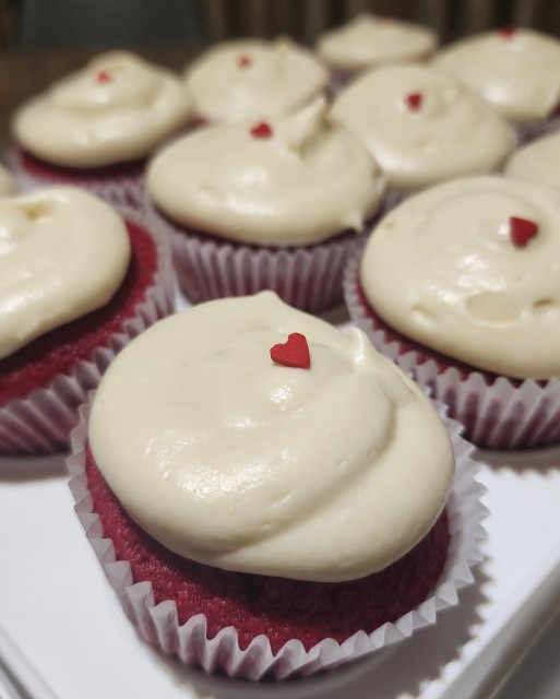 ♥️🍫 Red Velvet Cupcakes 🍫♥️