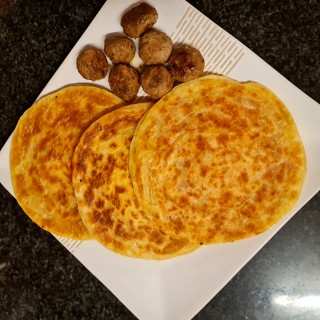 Cheesey Aloo Paratha
