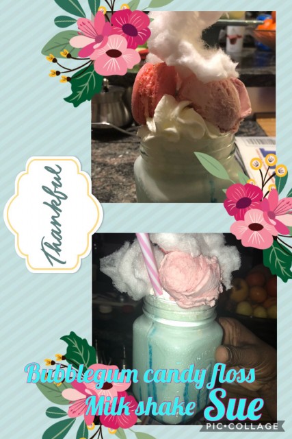 Bubblegum Candy Floss Milkshake