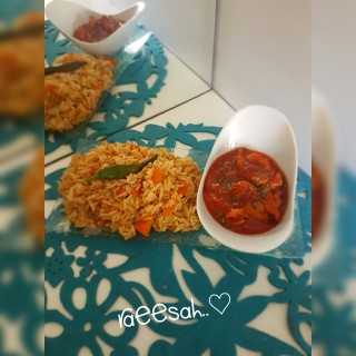 Chinese Chillie Chicken & Chinese Fried Rice