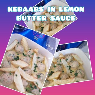 Kebaabs In Lemon Butter Sauce