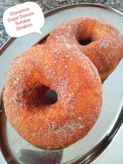 Cinnamon Sugar Ring Donuts (yeast Free)