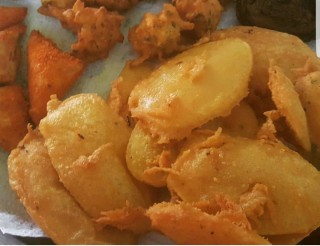Potato Chips Bhajiye