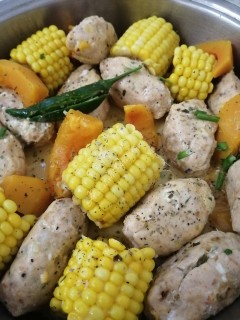 Chicken Kebabs In Lemon Butter Sauce