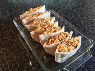 Cheesy Chicken Pita 🥙