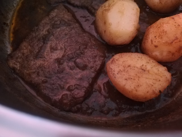 Minute Steak & Roasted Potatoes