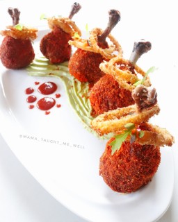 Flamin' Cheetos Chicken Lolipops