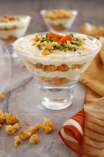 White Truffle Carrot Cheesecake
