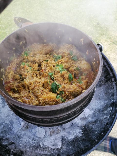 Mutton Akni Potjie Pot