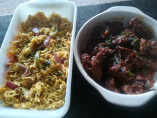 Beef Cubes With Chinese 2 Minute Noodles
