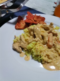 Copycat Nandos Strips And Rice