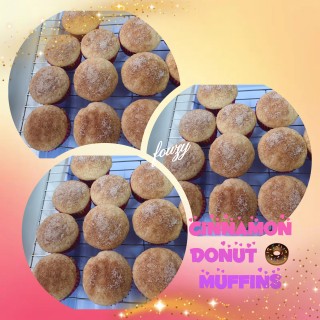 Cinnamon Donut Muffins