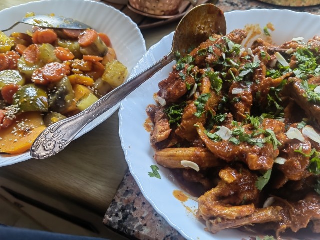 Saffron Roast Chicken