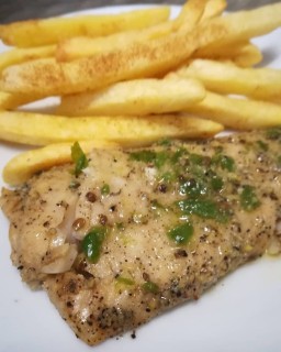 Easy Baked Lemon Butter Hake