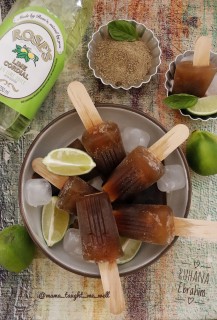 Masala Coke Popsicles