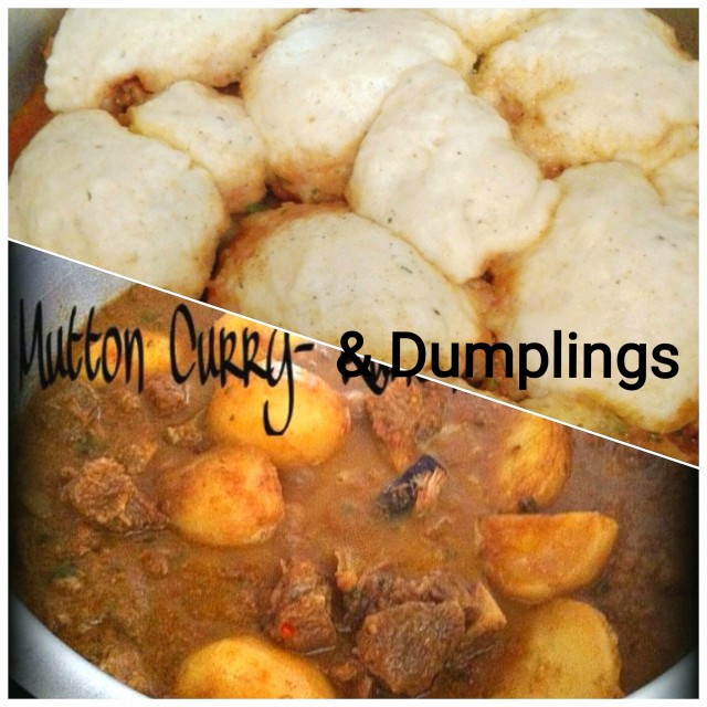 Mutton Curry & Dumplings