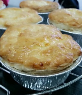 Curried Mutton/steak Pies