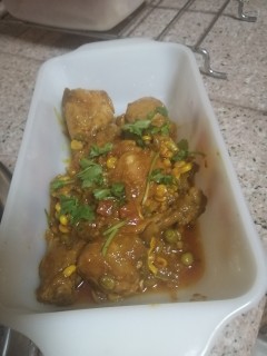 Chicken With Mix Veg