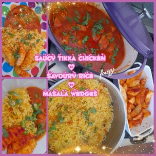 Saucy Chicken & Savoury Rice