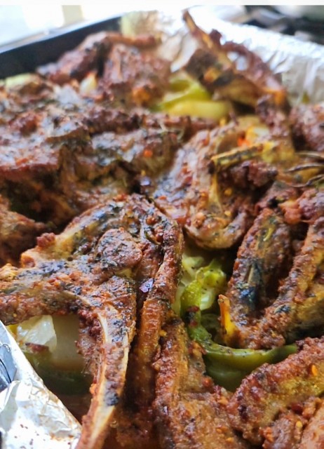 Oven Baked Chops