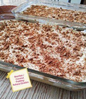 Brazilian Coconut Pudding